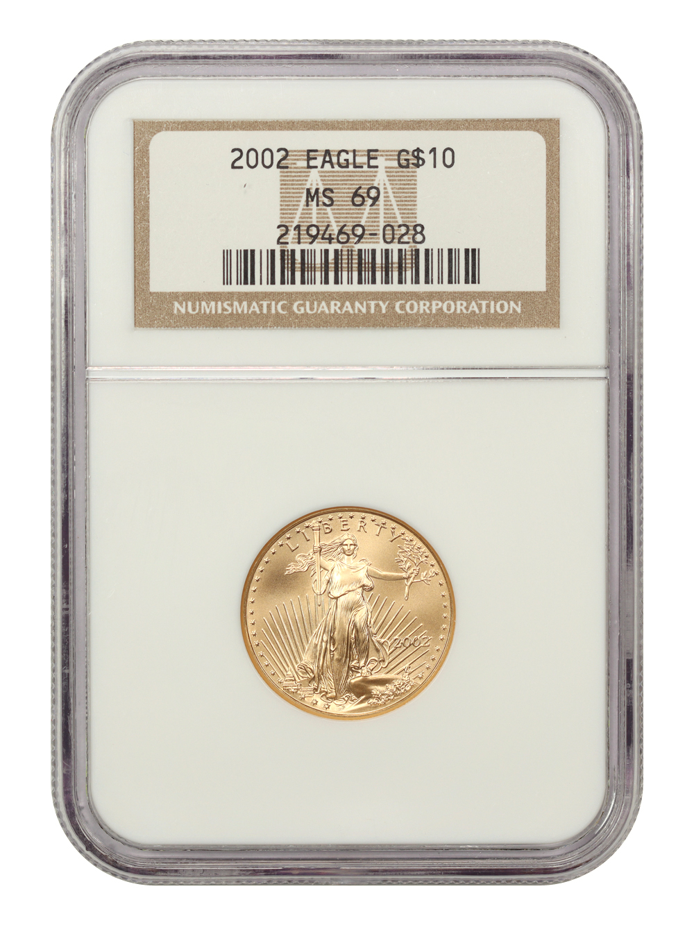 2002 $10  Gold Eagle MS64 thumbnail 10