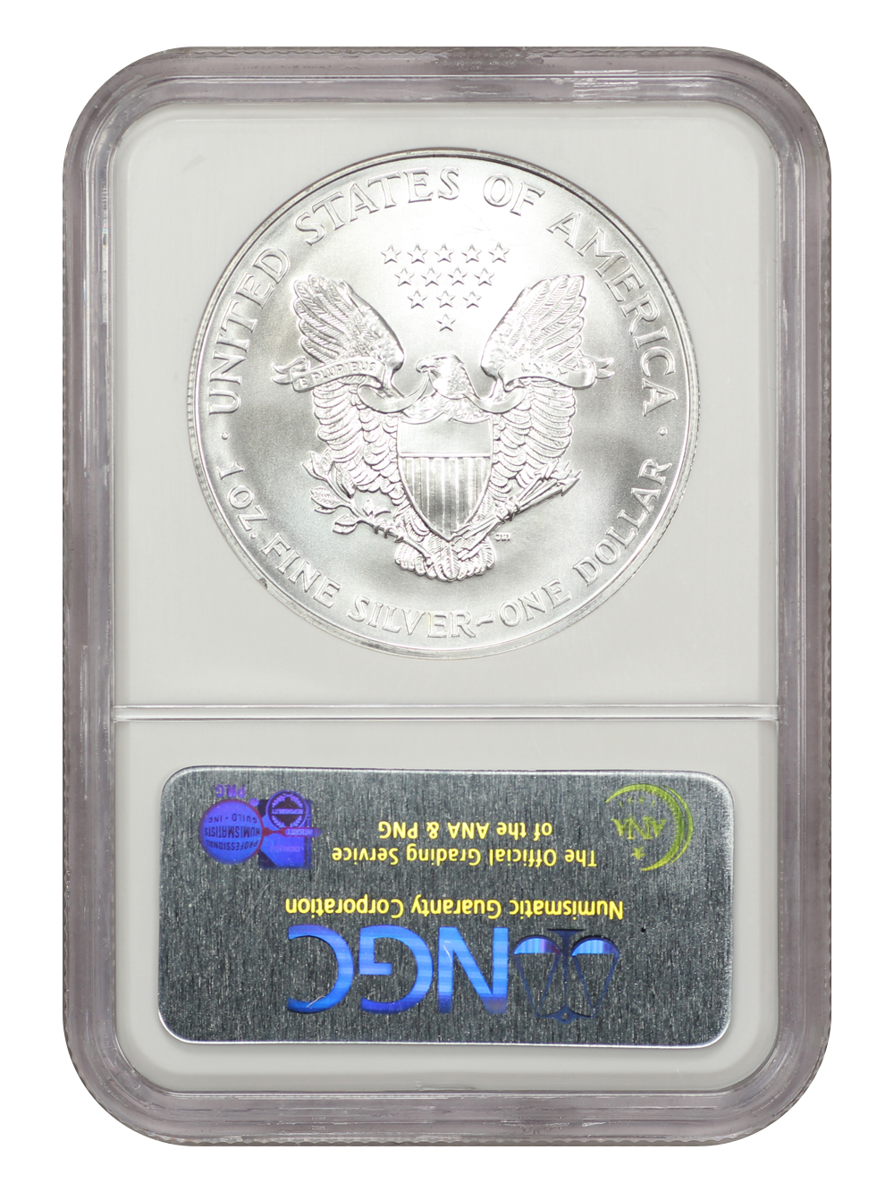 1999 $1  Silver Eagle MS69 CAC thumbnail 8