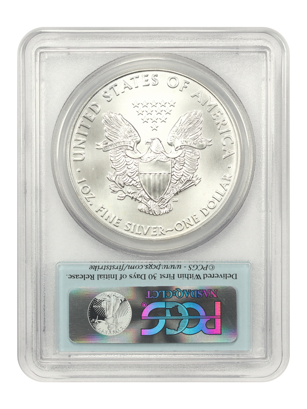 2011-(W) $1  Silver Eagle, Struck at West Point Mint MS70 thumbnail 12