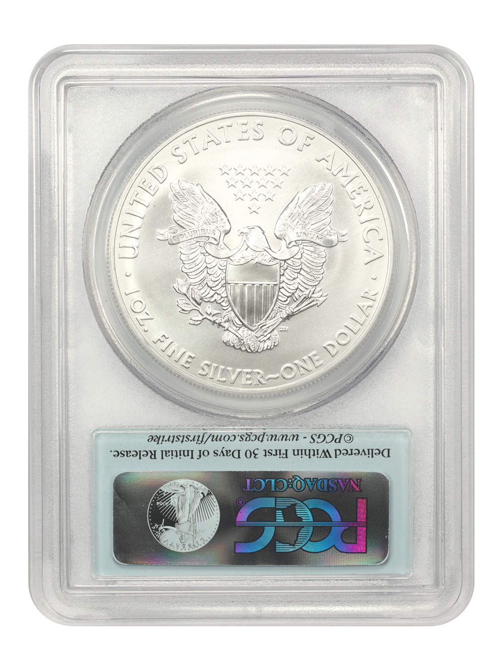 2012-(S) $1  Silver Eagle, Struck at San Francisco Mint MS70 thumbnail 23