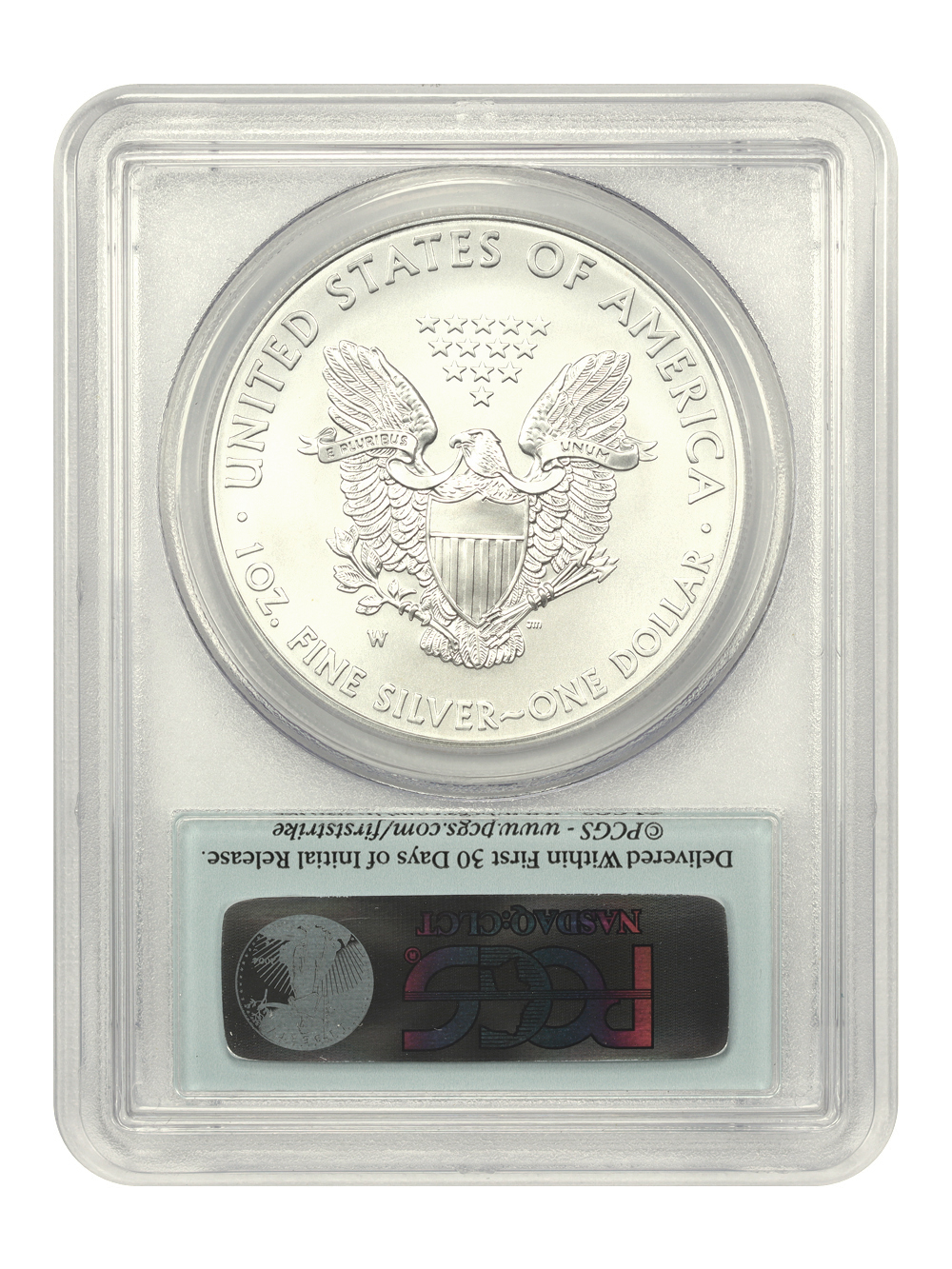 2012-(W) $1  Silver Eagle, Struck at West Point Mint MS70 thumbnail 14