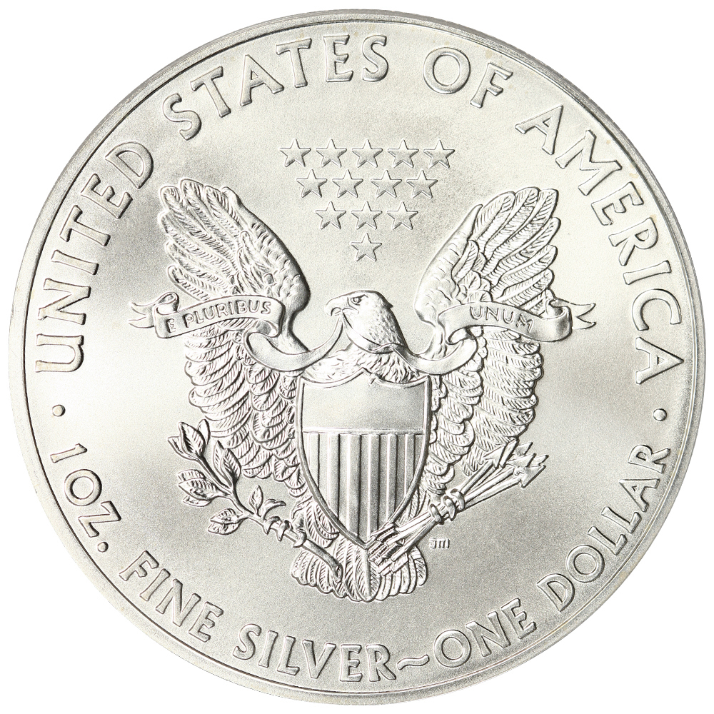 2015-(W) $1  Silver Eagle, Struck at West Point Mint MS63 thumbnail 7