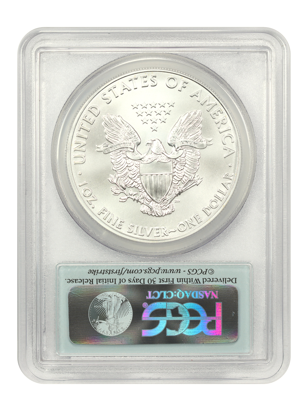 2015-(W) $1  Silver Eagle, Struck at West Point Mint MS63 thumbnail 9