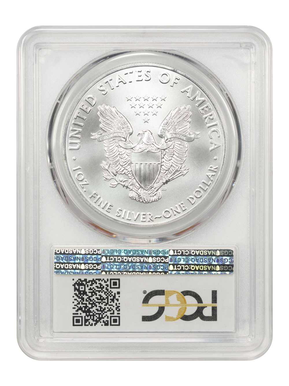 2016-(S) $1  Silver Eagle, Struck at SF Mint, 30th Anniv. MS63 thumbnail 7