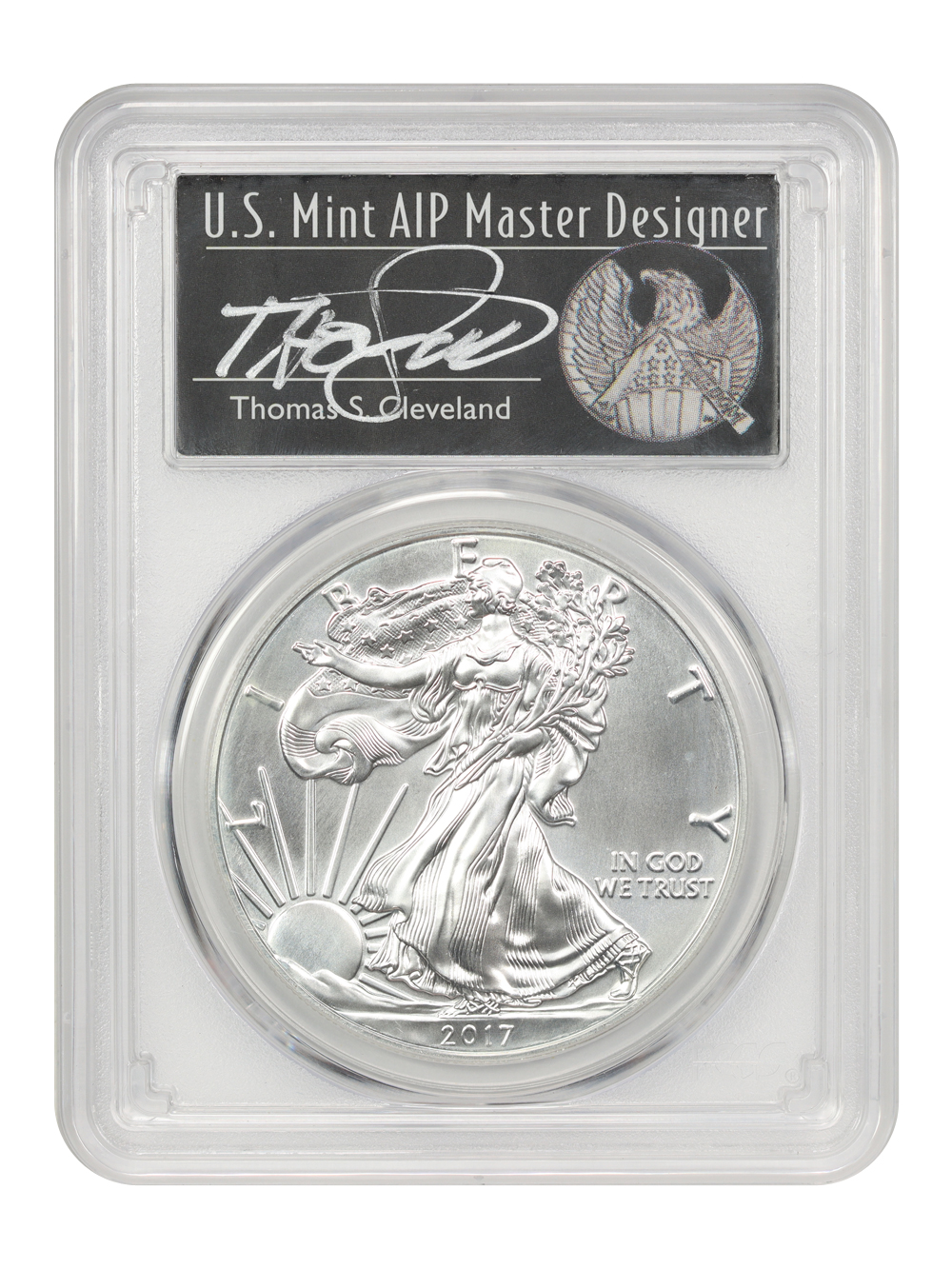 2017-(S) $1  Silver Eagle, Struck at San Francisco Mint MS66 thumbnail 8