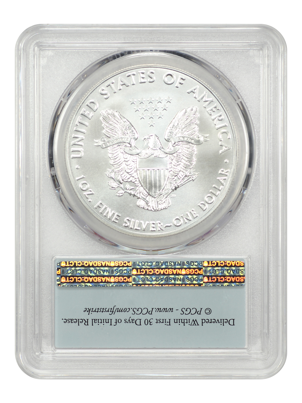 2020-(W) $1  Silver Eagle, Struck at West Point Mint MS66 thumbnail 17