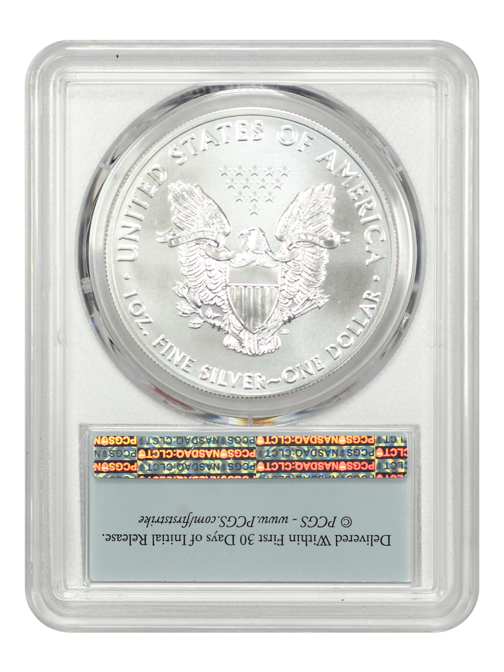 2020-(W) $1  Silver Eagle, Struck at West Point Mint MS66 thumbnail 25