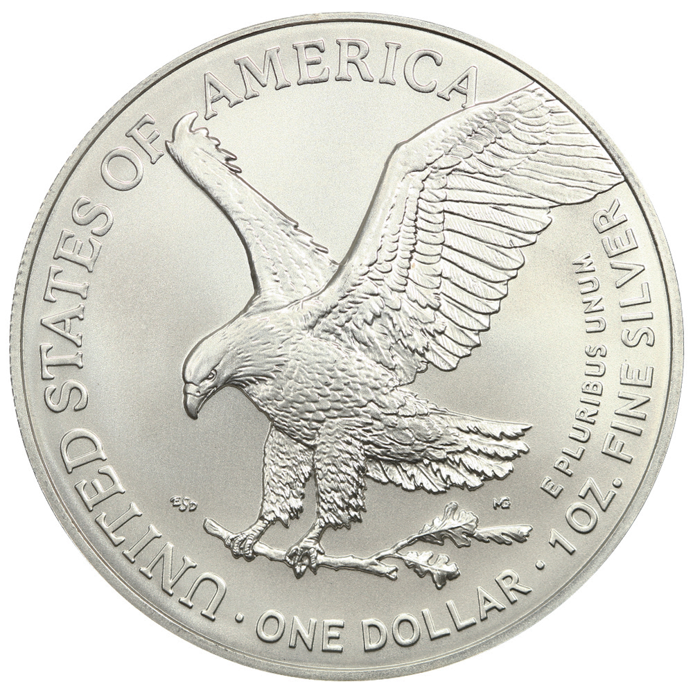 2020-(W) $1  Silver Eagle, Struck at West Point Mint MS66 thumbnail 19