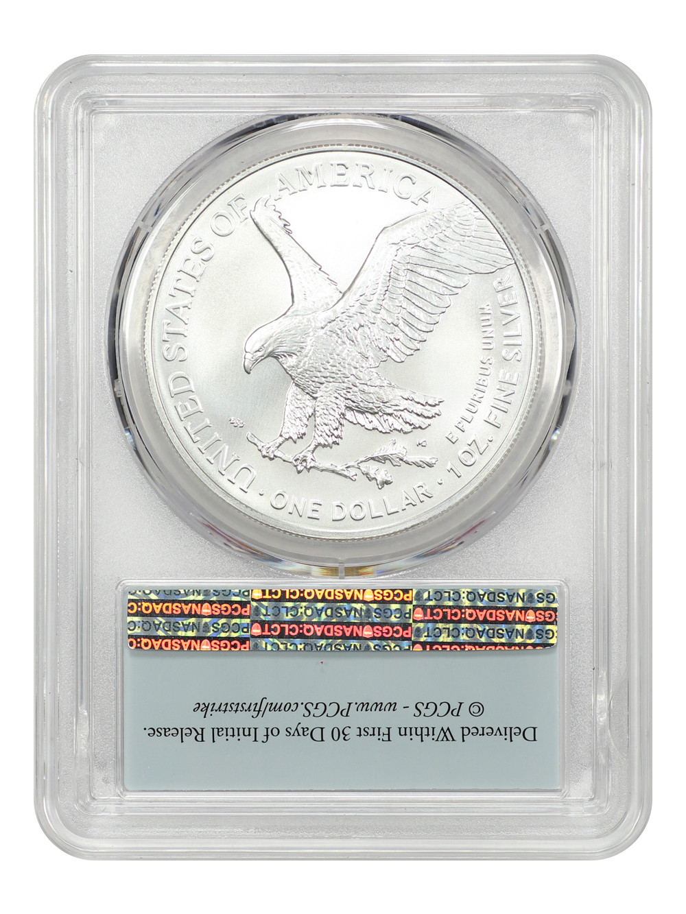 2020-(W) $1  Silver Eagle, Struck at West Point Mint MS66 thumbnail 21
