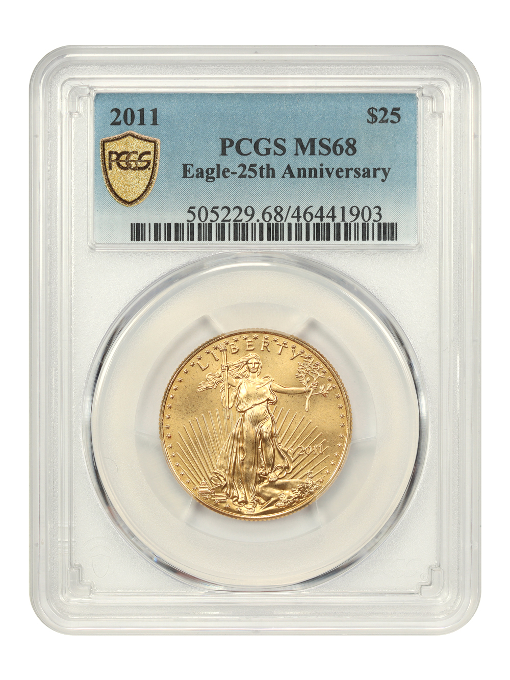 2011 $25  Gold Eagle MS65 CAC thumbnail 3