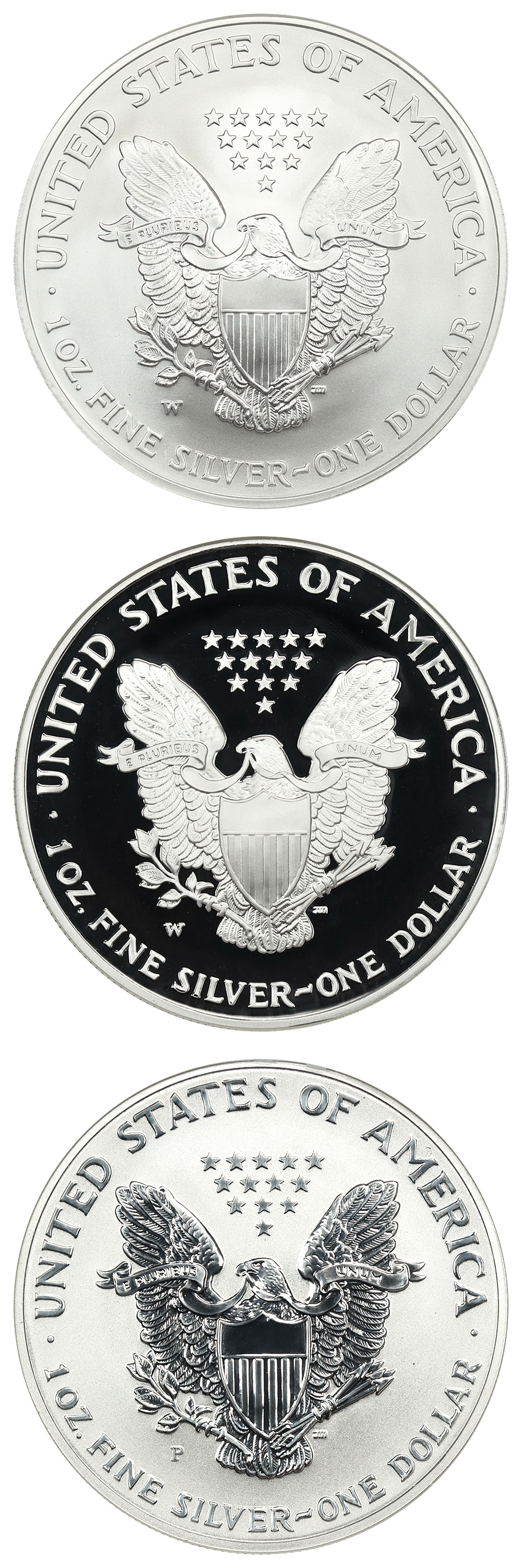 2006-W $1  Silver Eagle, Burnished MS66 CAC thumbnail 18