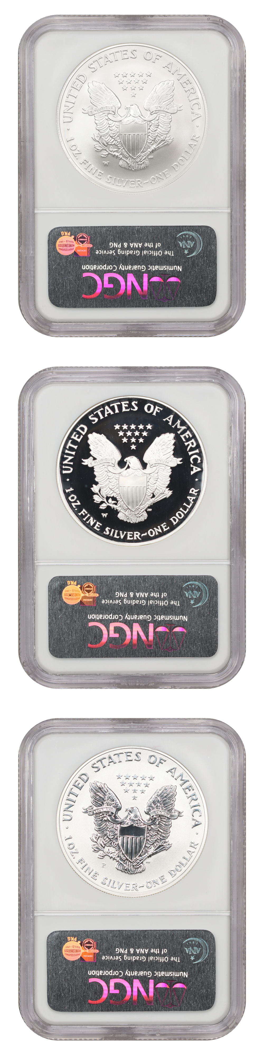 2006-W $1  Silver Eagle, Burnished MS66 CAC thumbnail 20