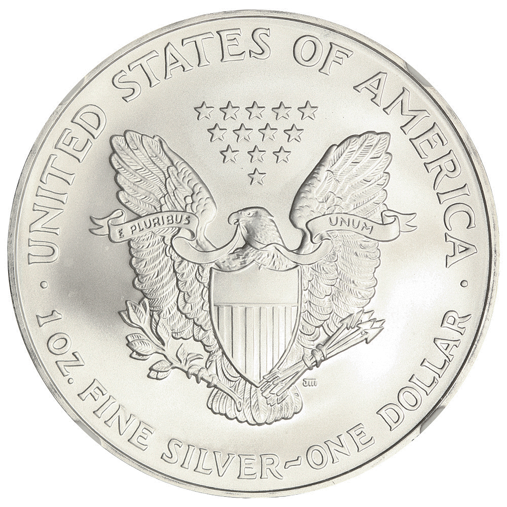 2007 $1  Silver Eagle MS69 thumbnail 2
