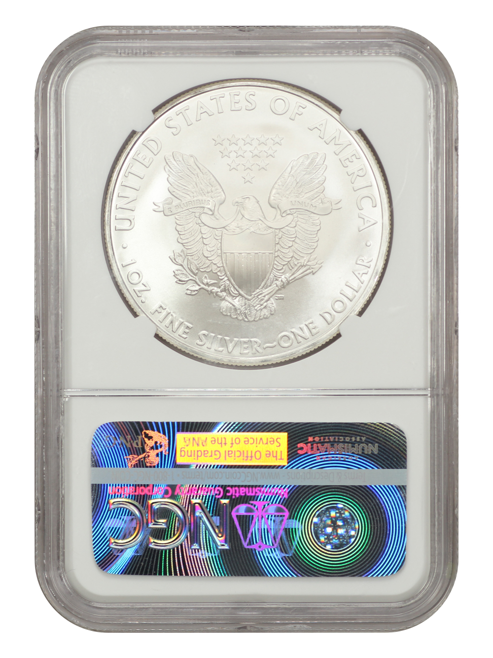 2010 $1  Silver Eagle MS63 thumbnail 9