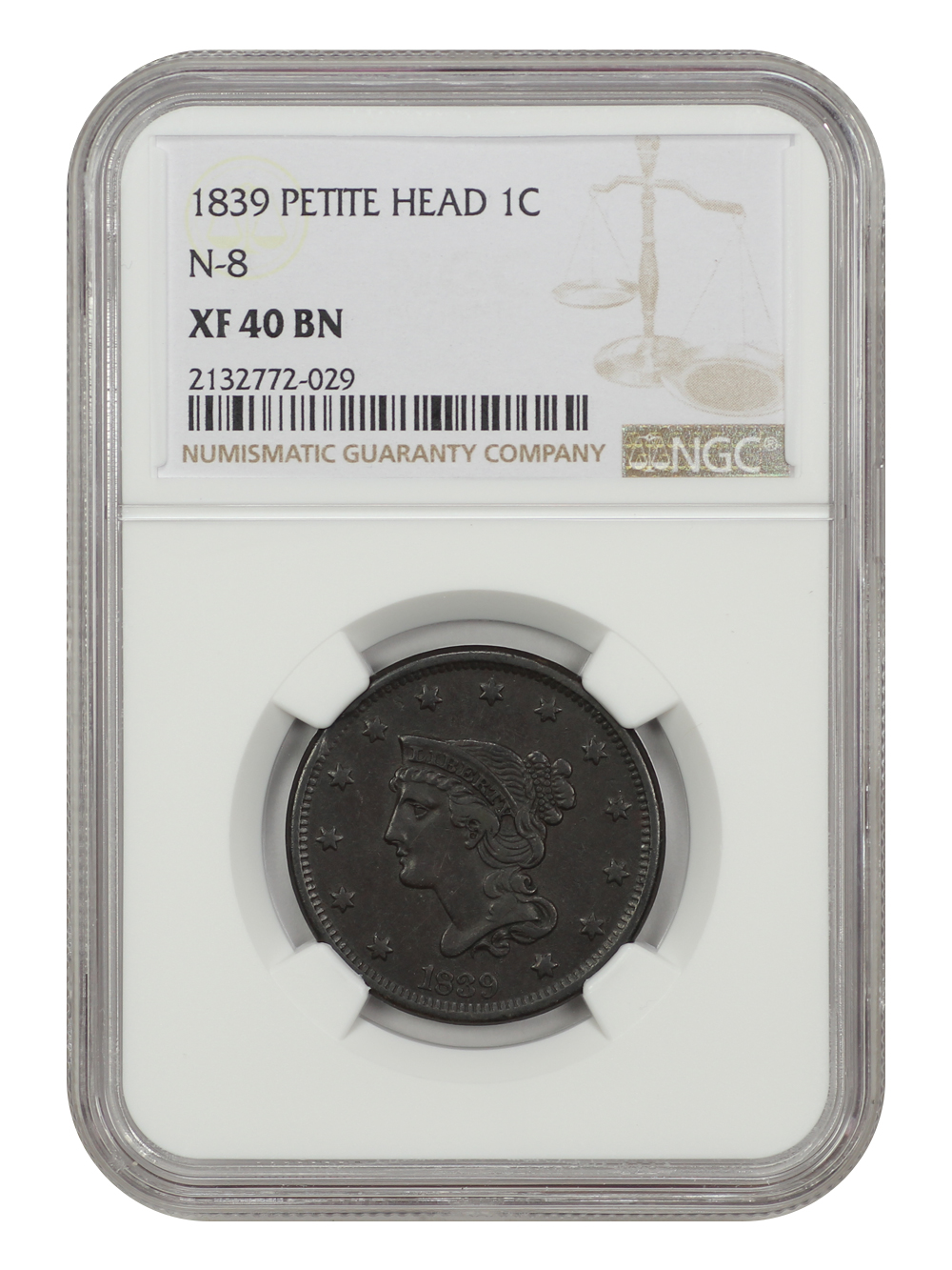 1839 1c Type of 1840 MS BN G6 BN thumbnail 17