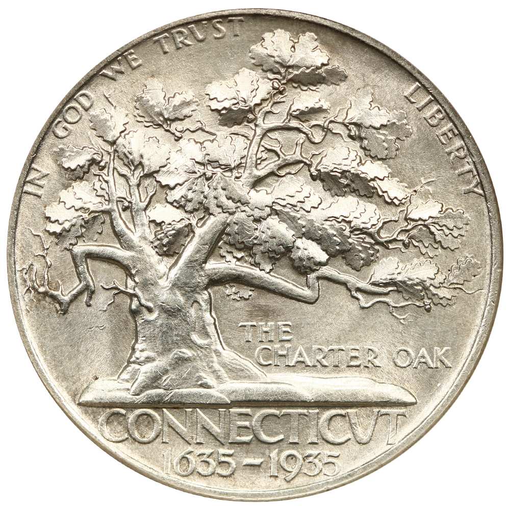 1935 Connecticut 50c NGC MS62