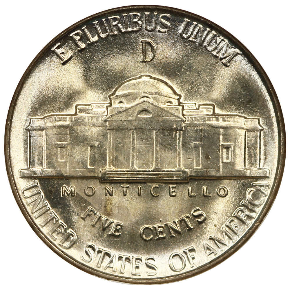 1943-D 5c Silver MS FS MS66 FS thumbnail 10