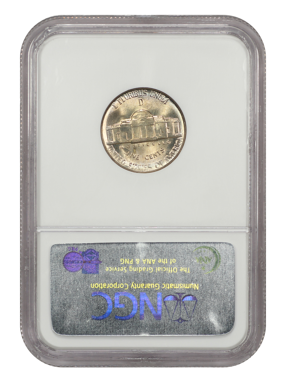 1943-D 5c Silver MS FS MS66 FS thumbnail 12