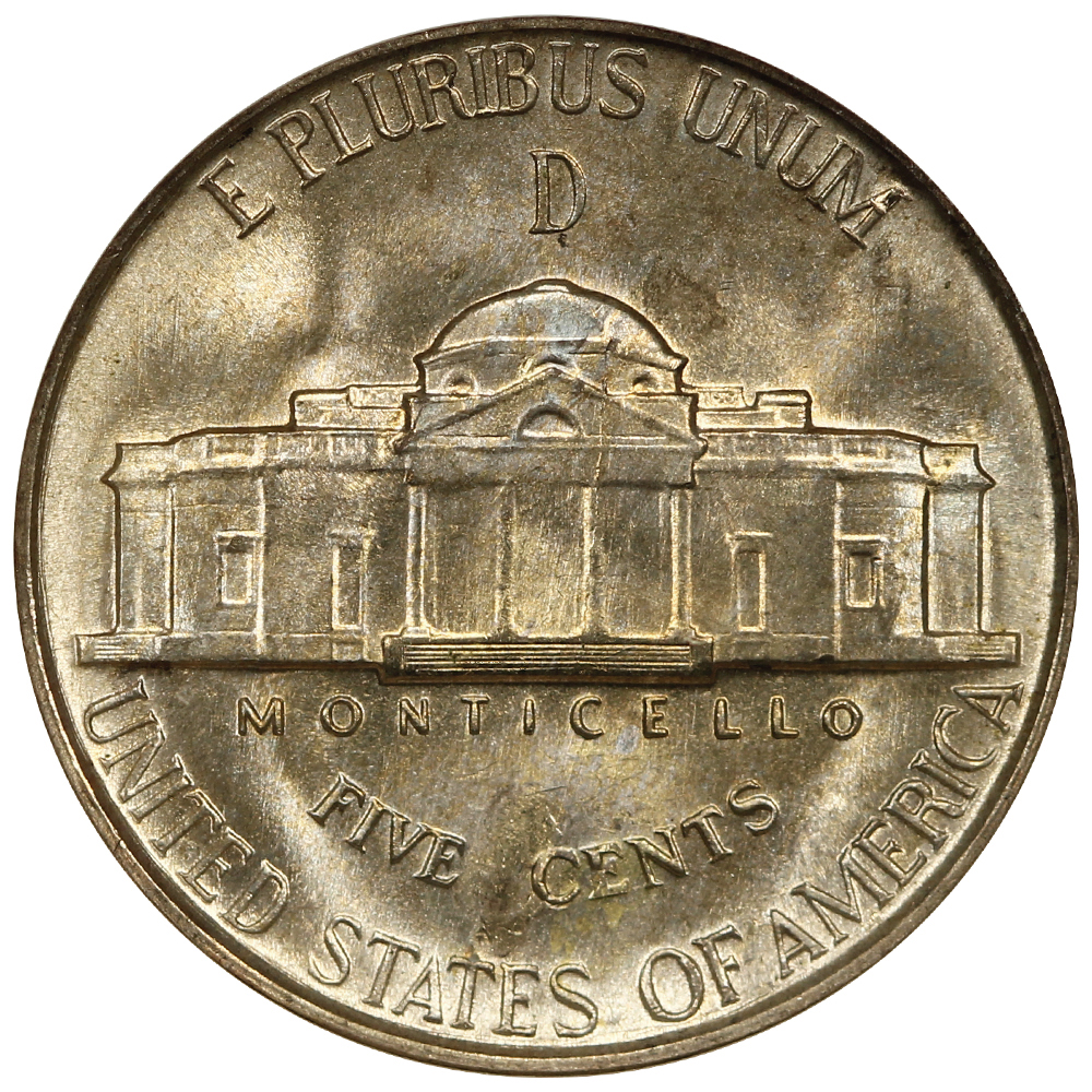 1944-D 5c Silver MS FS MS66 FS CAC thumbnail 10