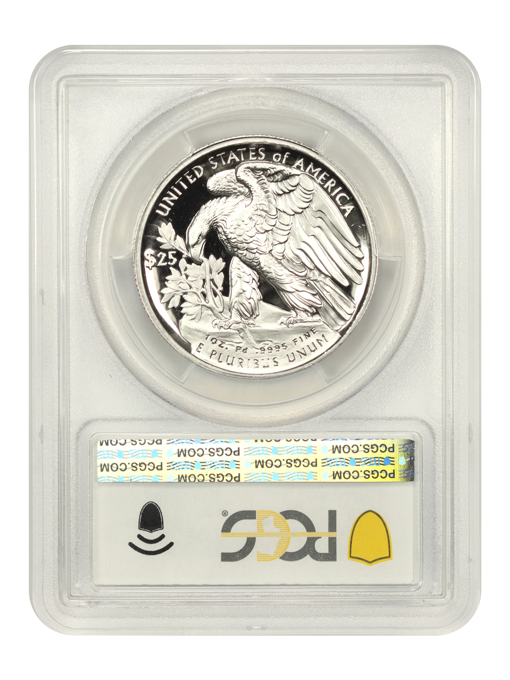 2018-W $25  Palladium Eagle PR DCAM PR67 DCAM thumbnail 25