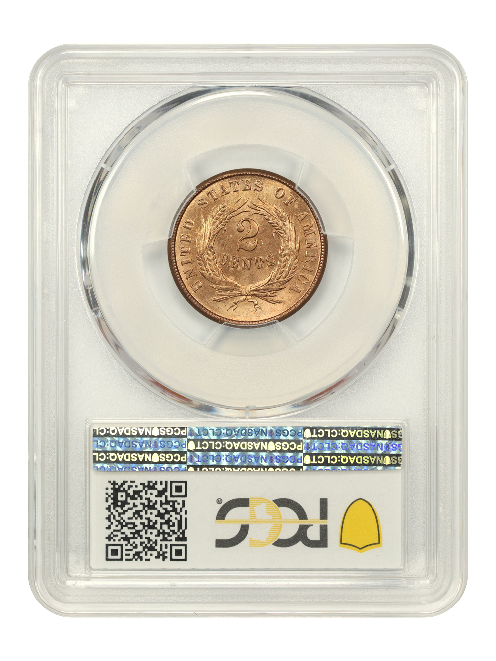 1865 2c MS RD MS61 RD CAC thumbnail 12
