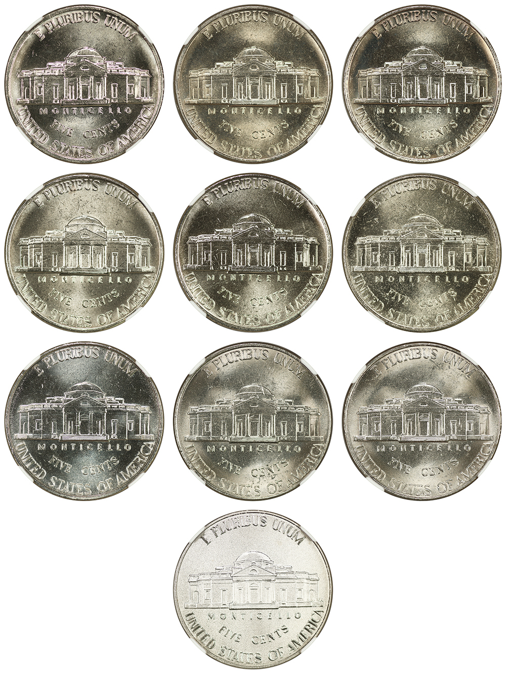 1944-P 5c Silver MS62 thumbnail 14