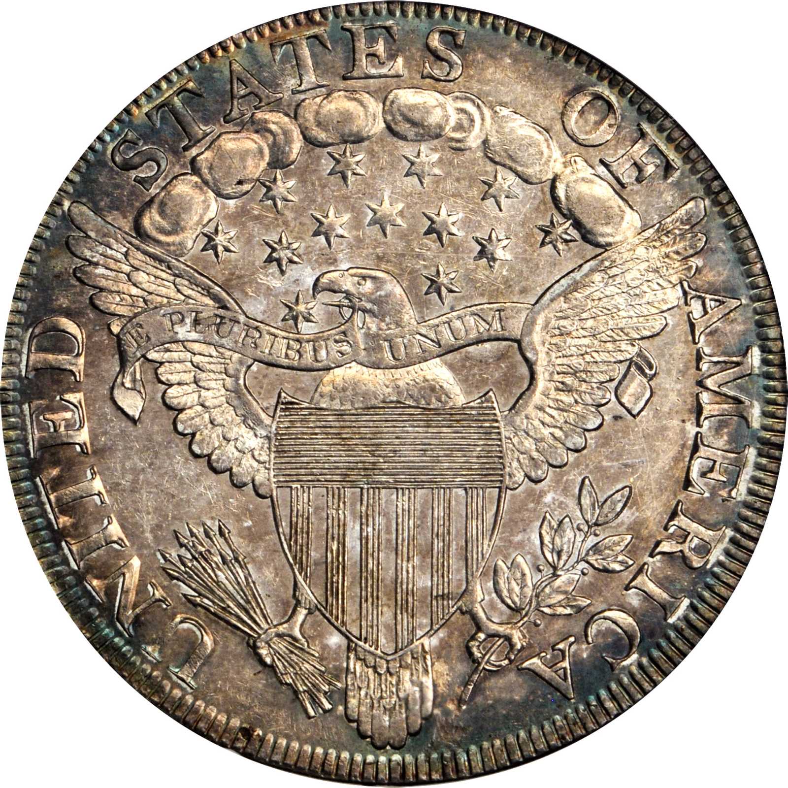 1802/1 $1  Narrow Date, B-4, BB-232 MS60 thumbnail 11