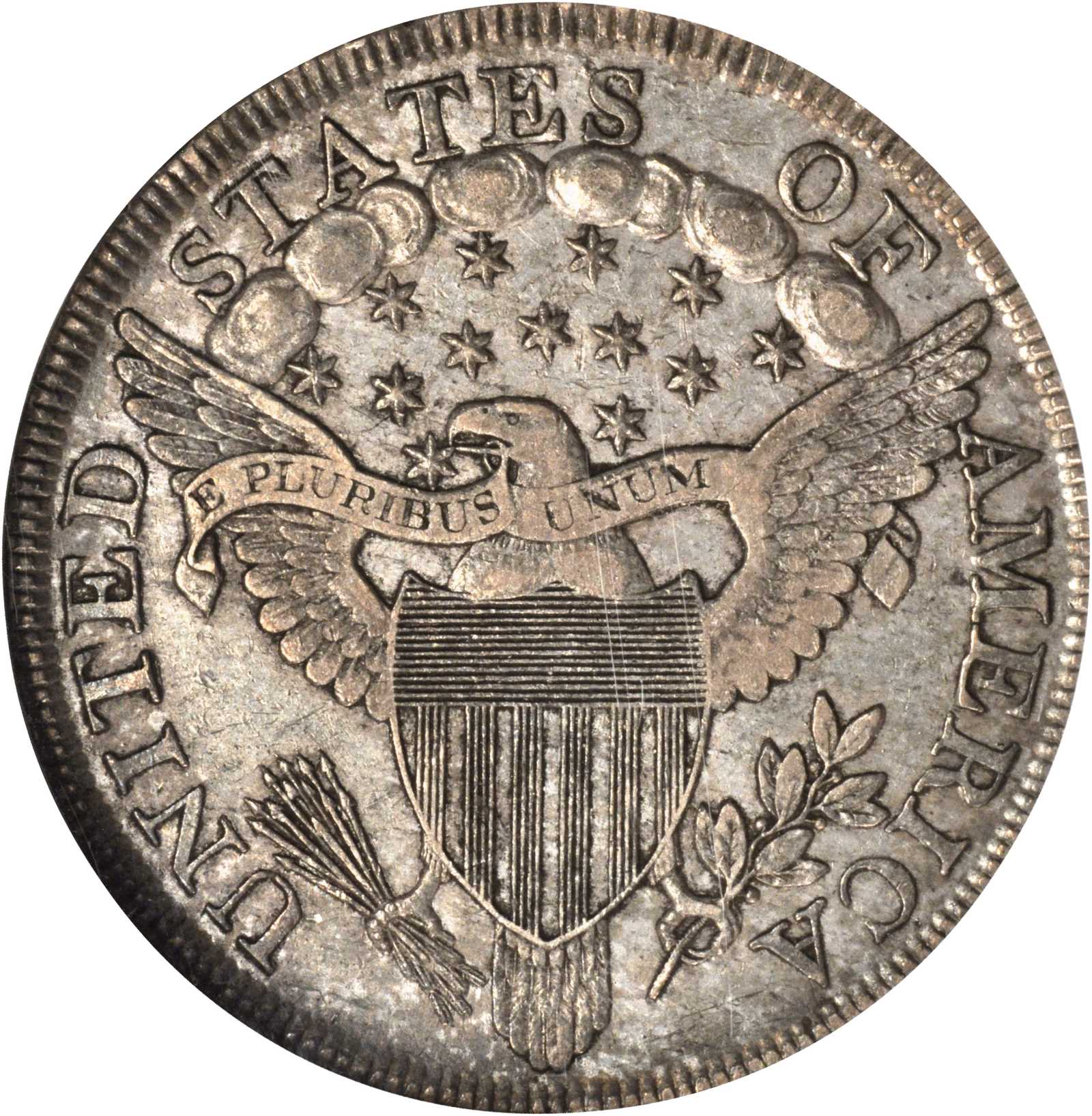 1800 $1  B-20, BB-185 AU58 thumbnail 3