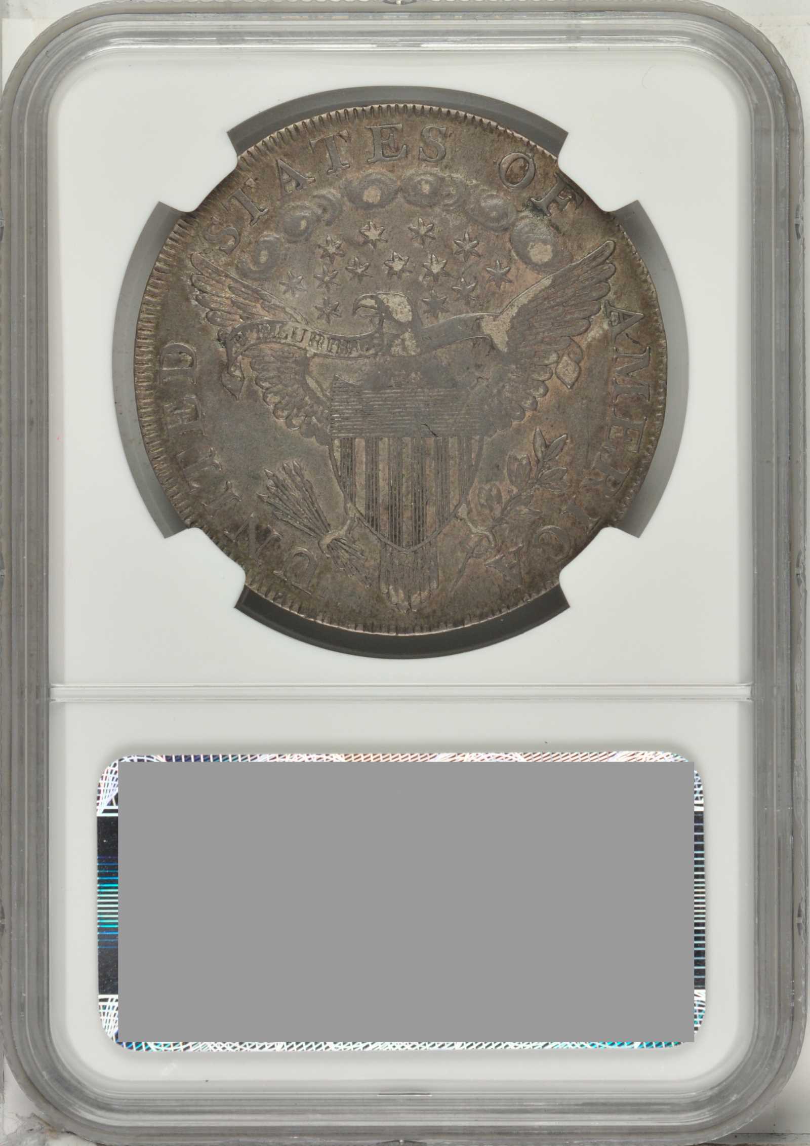 1798 $1  Large Eagle, Pointed 9, Close Date, B-9, BB-121 VG10 thumbnail 6