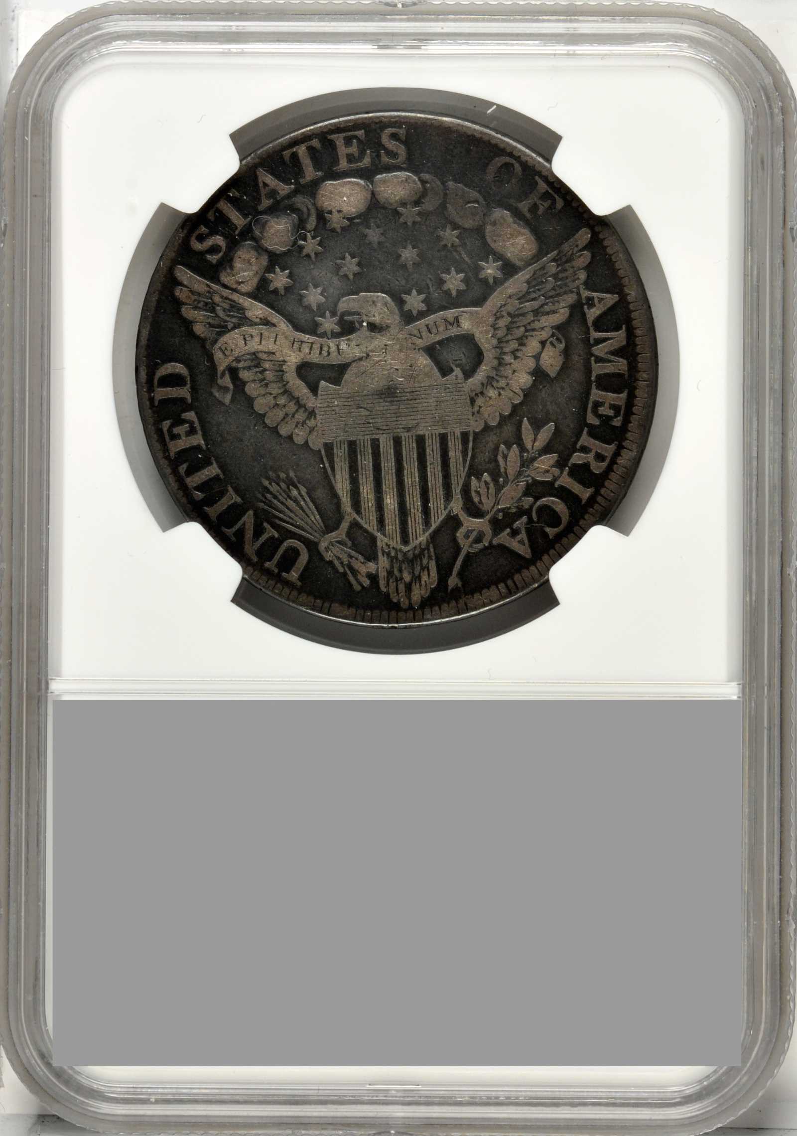 1798 $1  Large Eagle, Pointed 9, Close Date, B-25, BB-123 F15 CAC thumbnail 9