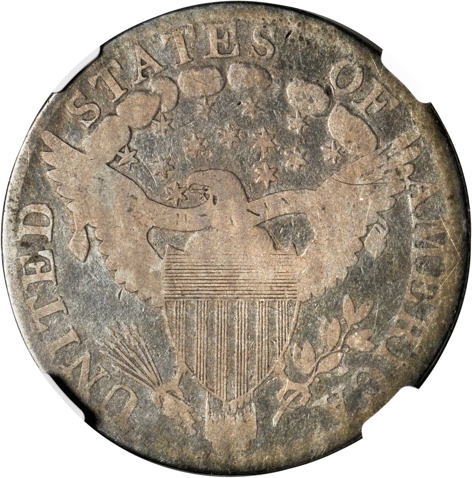 1803 $1  Small 3, B-5, BB-252 AG2 thumbnail 4