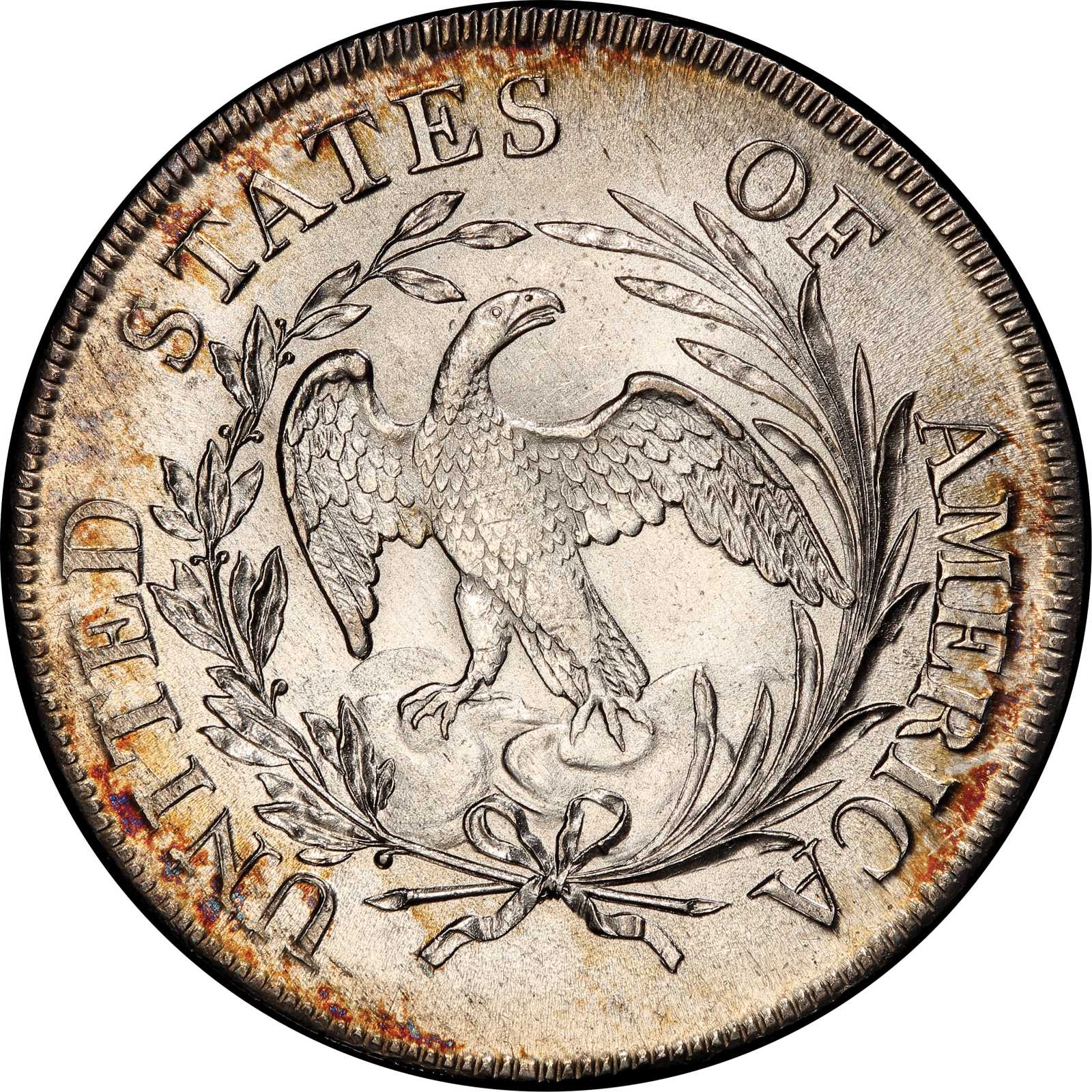 1797 $1  10x6 Stars, Large Letters MS60 thumbnail 17