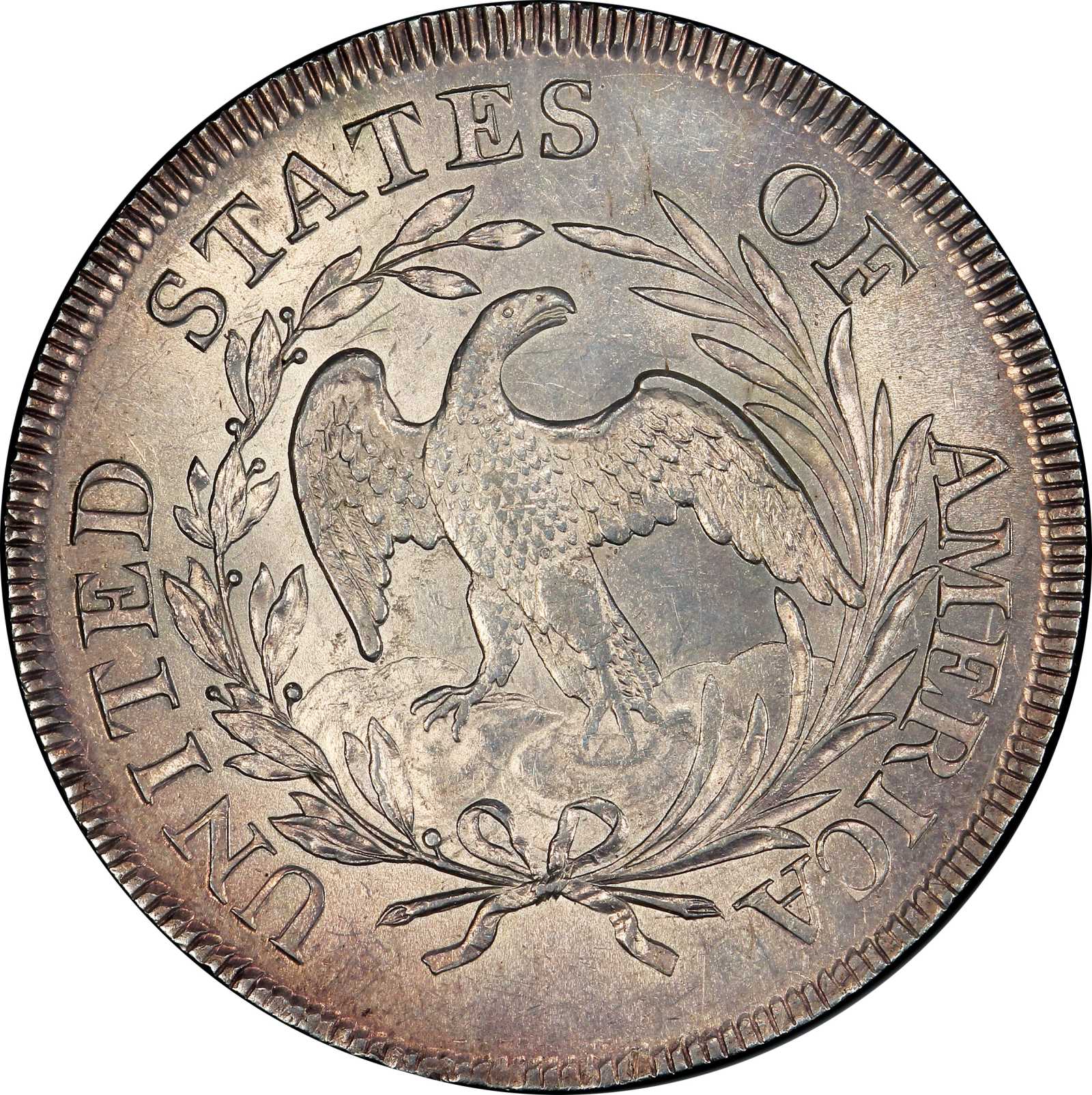 1797 $1  9x7 Stars, Large Letters, B-1, BB-73 MS61 CAC thumbnail 2
