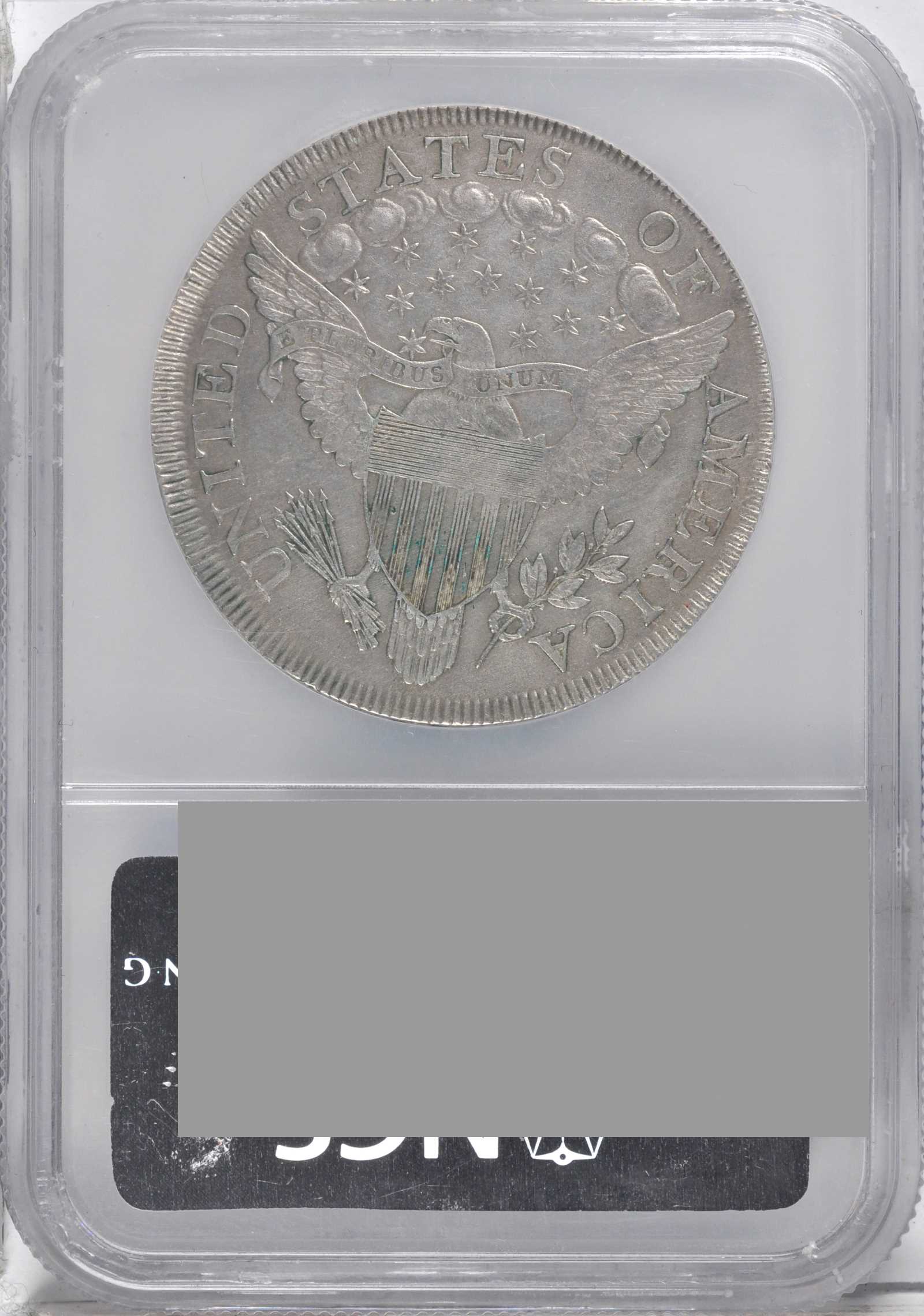 1800 $1  B-12, BB-184 G6 CAC thumbnail 7