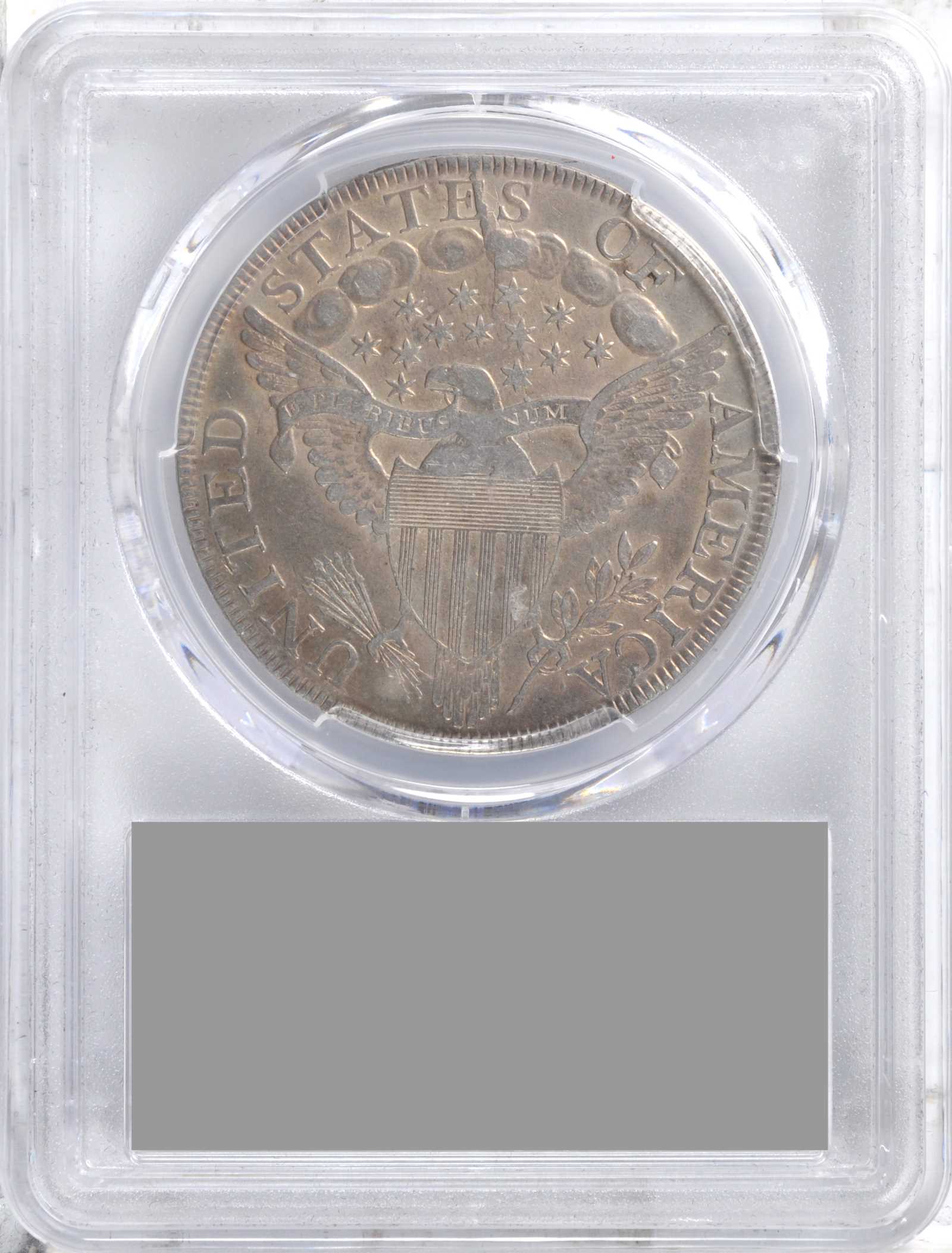 1798 $1  Large Eagle, Pointed 9, Wide Date, B-22, BB-104 F15 CAC thumbnail 11