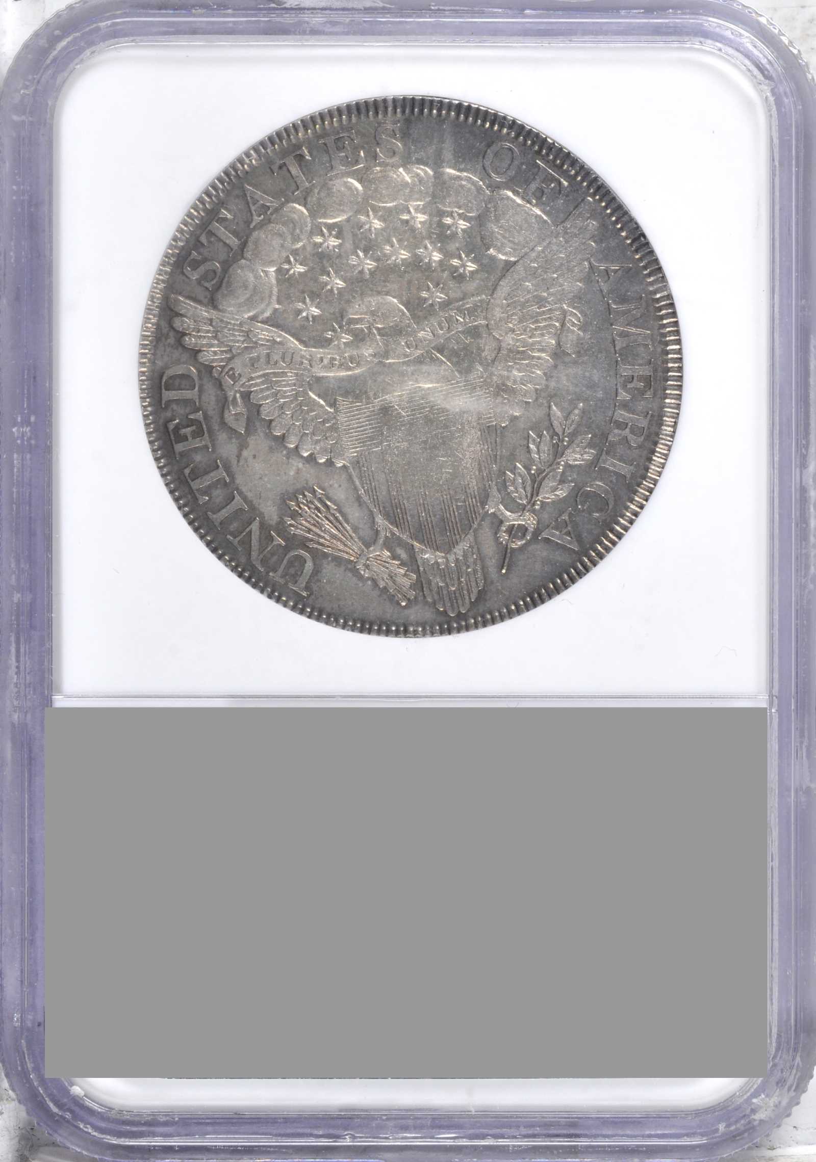 1799 $1  Irregular Date, 15 Stars AU58 thumbnail 3