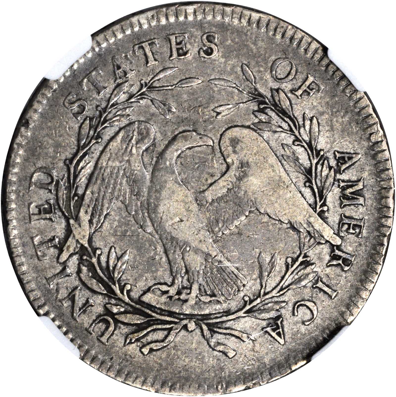 1795 $1  Flowing Hair, 2 Leaves, B-9, BB-13 XF40 CAC thumbnail 9
