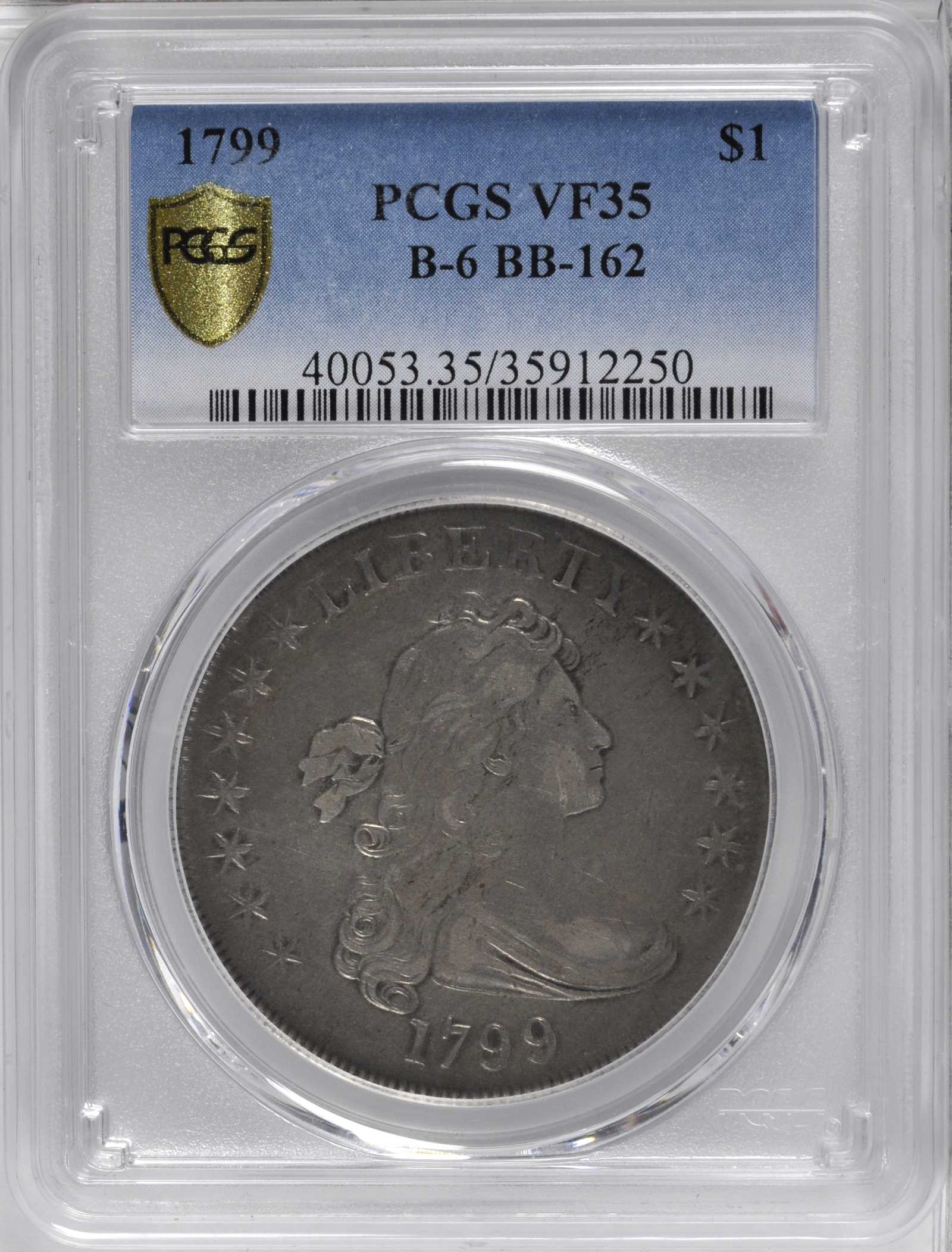1799 $1  7x6 Stars, B-6, BB-162 G6 thumbnail 25