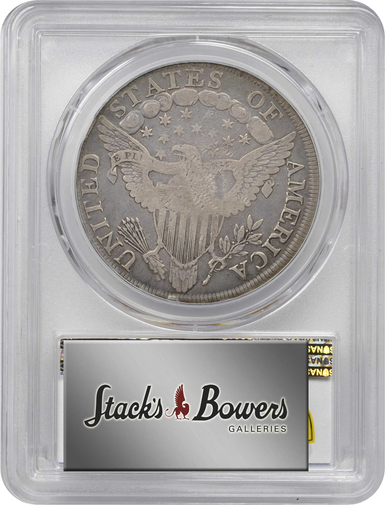 1798 $1  Large Eagle, Pointed 9, Close Date, B-28, BB-118 G6 thumbnail 4