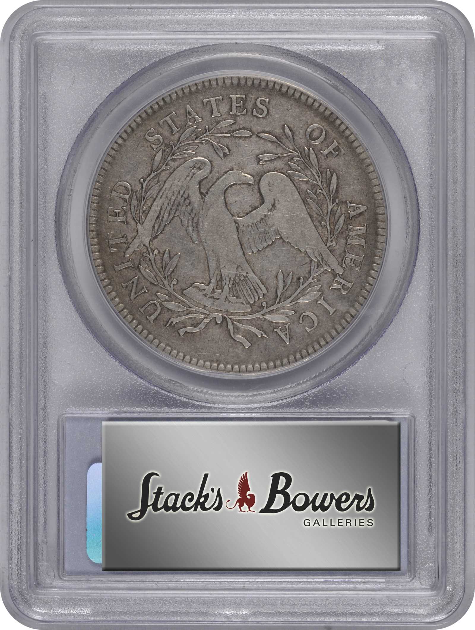 1795 $1  Flowing Hair, 2 Leaves, B-9, BB-13 VF25 thumbnail 6
