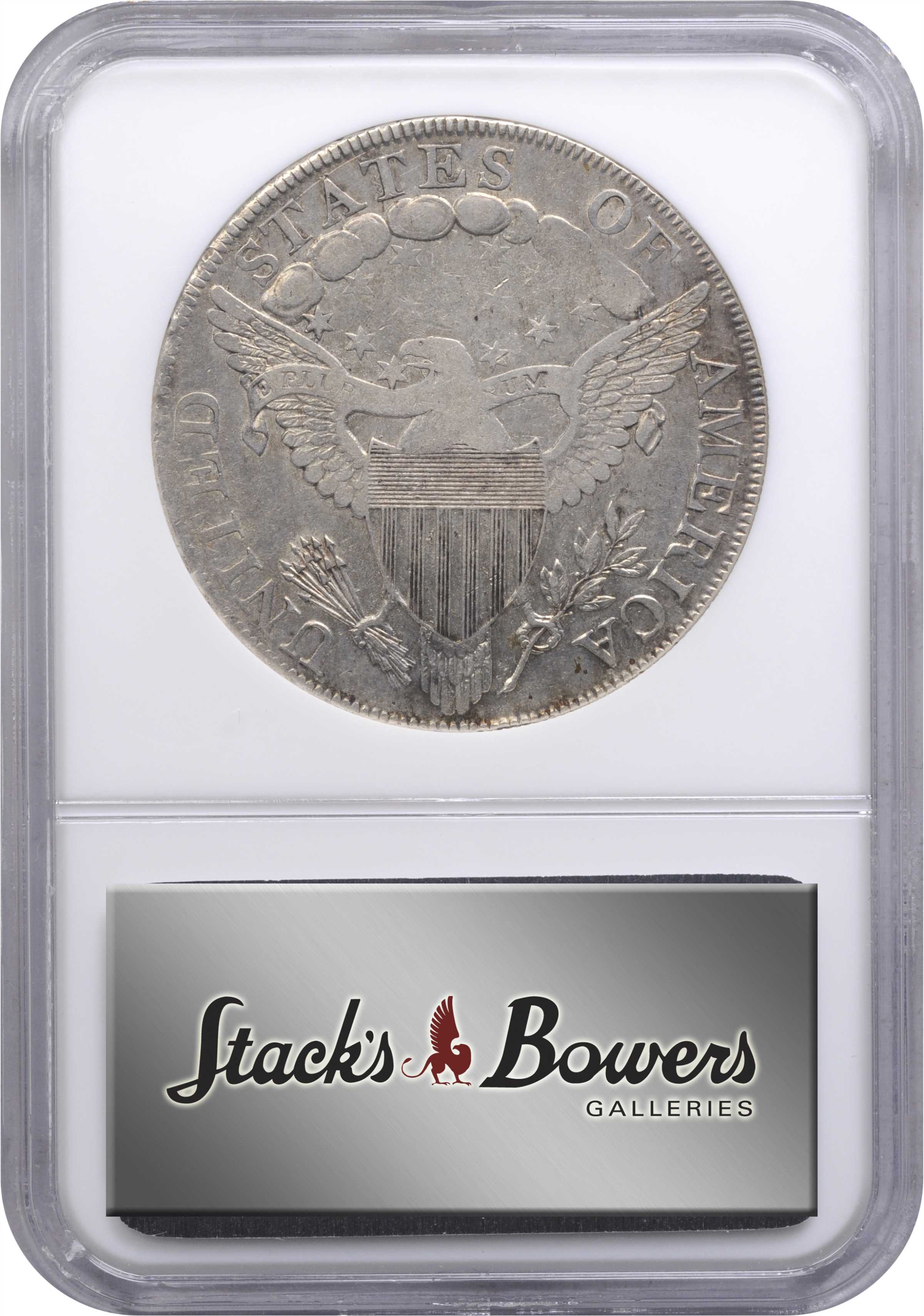 1798 $1  Large Eagle, Pointed 9, Close Date, B-29, BB-119 AU58 thumbnail 20