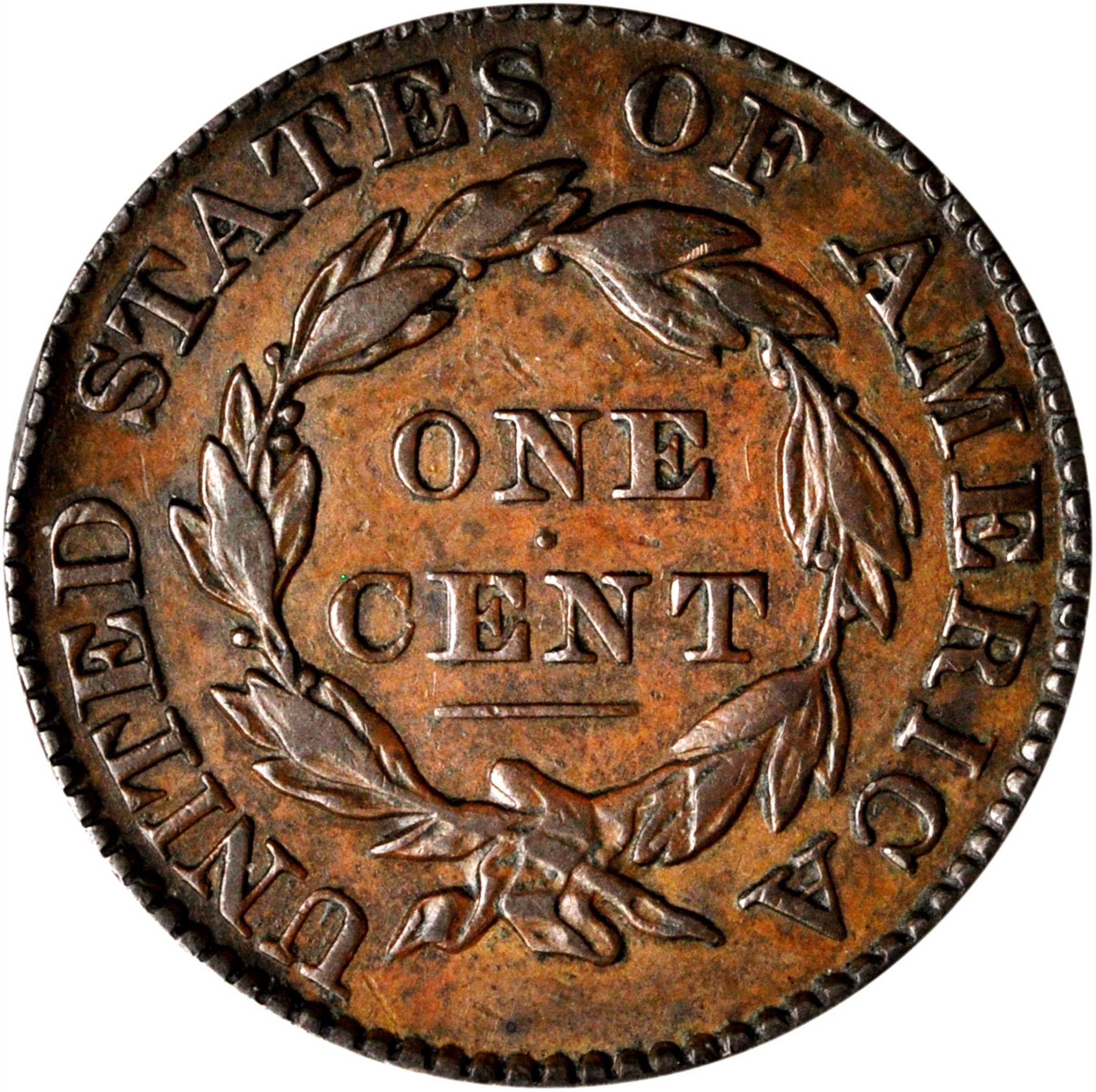 1829 1c Large Letters, N-2 MS BN AG3 BN thumbnail 2