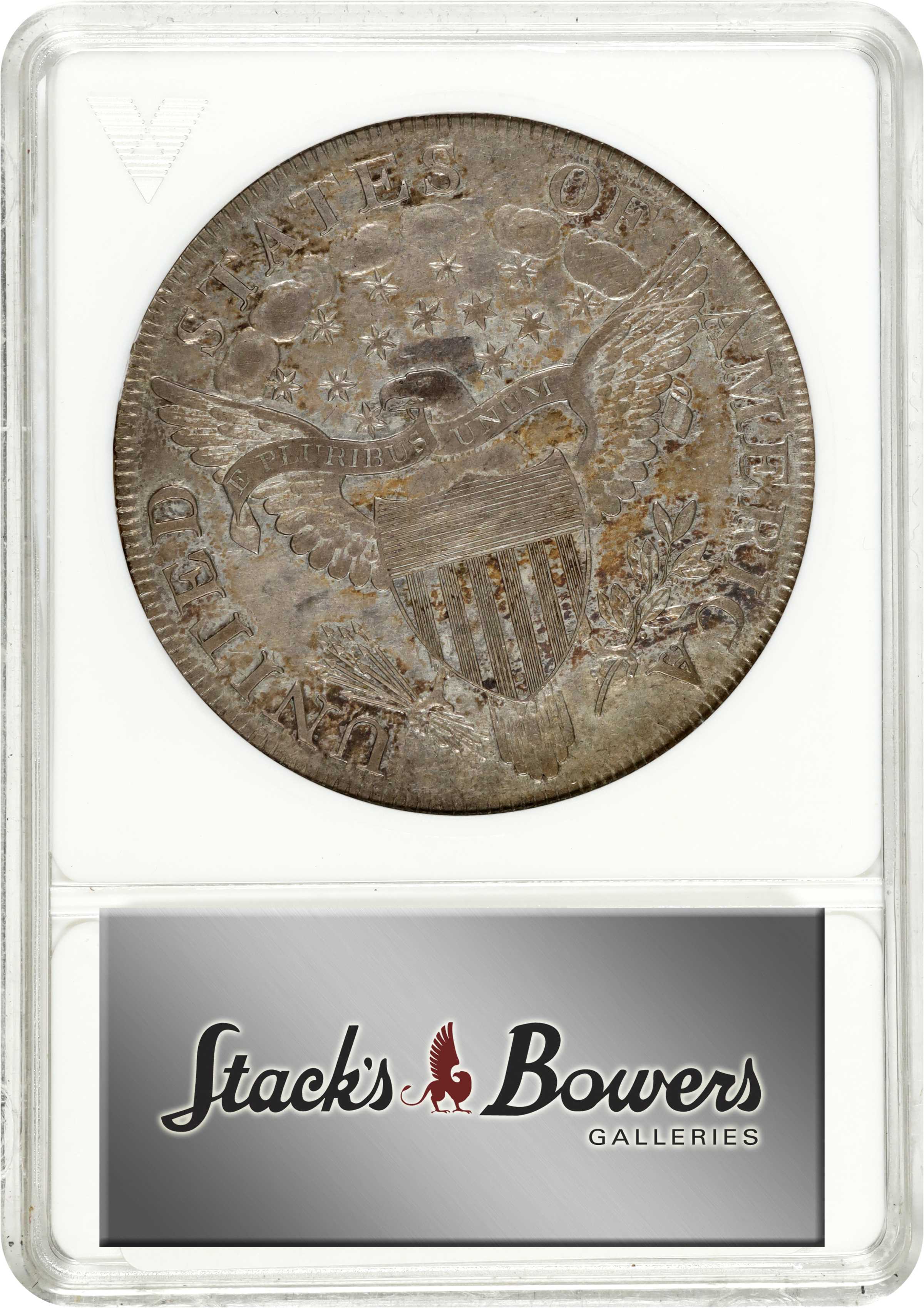 1802/1 $1  Wide Date, B-3, BB-234 XF45 CAC thumbnail 4