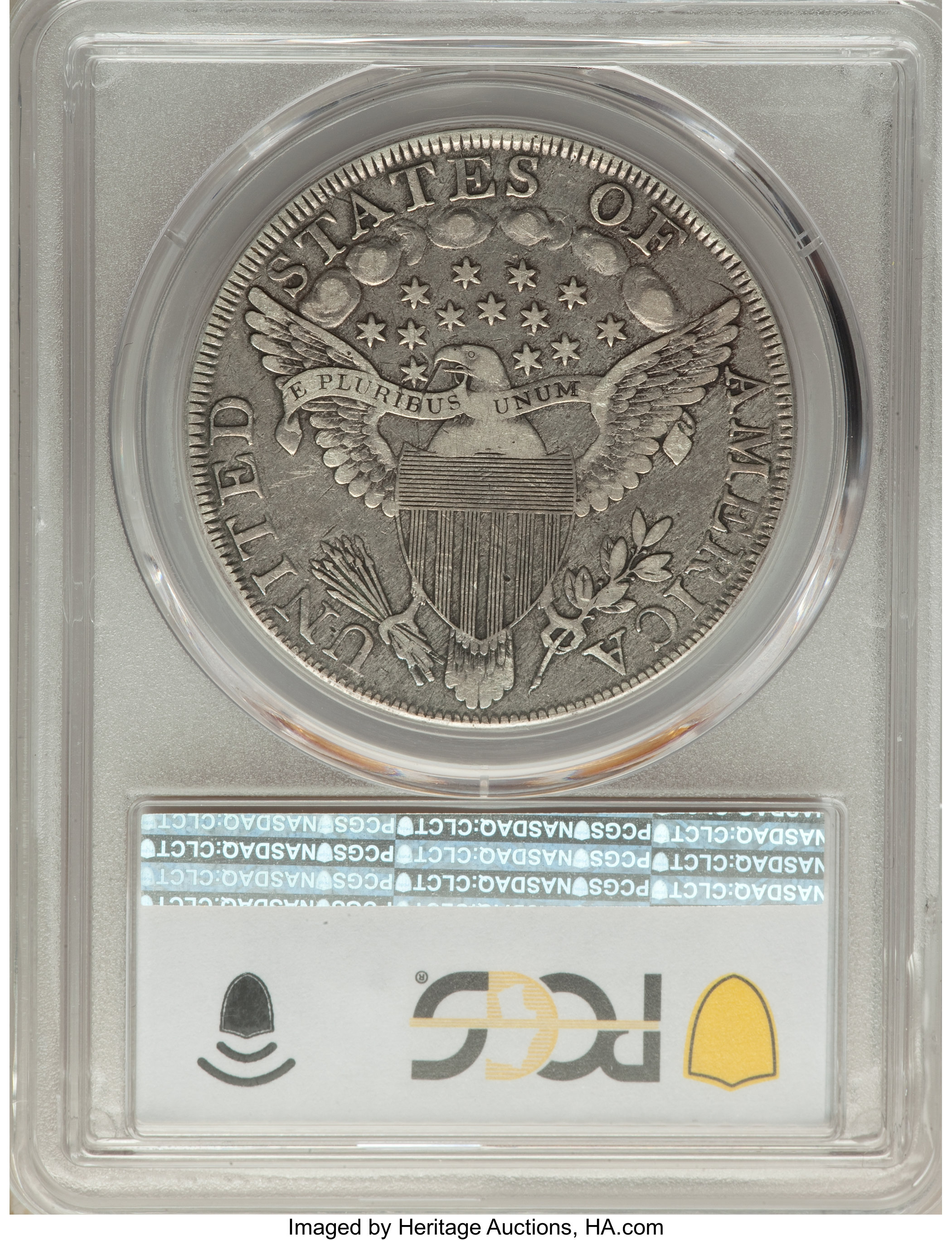 1798 $1  Large Eagle, Pointed 9, Wide Date, B-23, BB-105 VF25 thumbnail 6