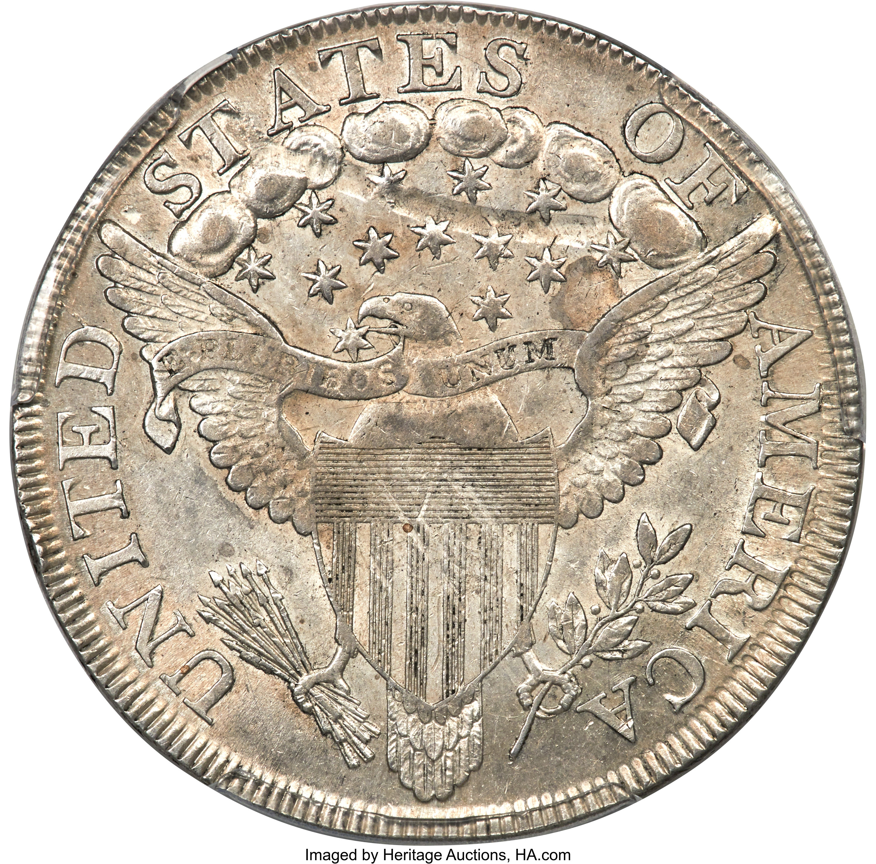 1799 $1  7x6 Stars, B-19, BB-155 XF40 CAC thumbnail 24