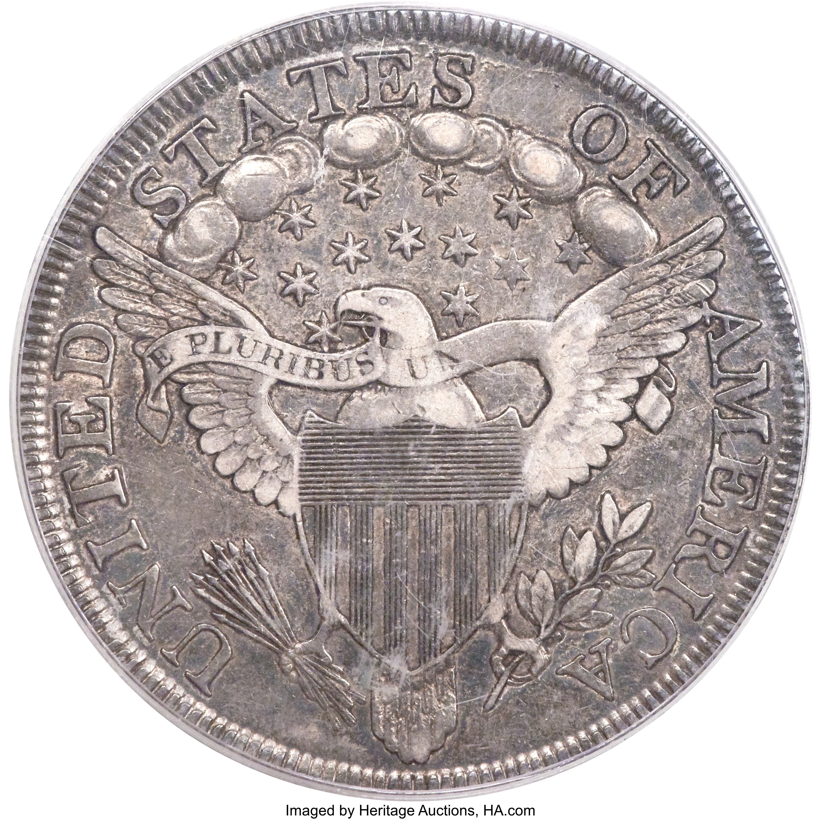 1800 $1  B-4, BB-186 VF35 CAC thumbnail 3
