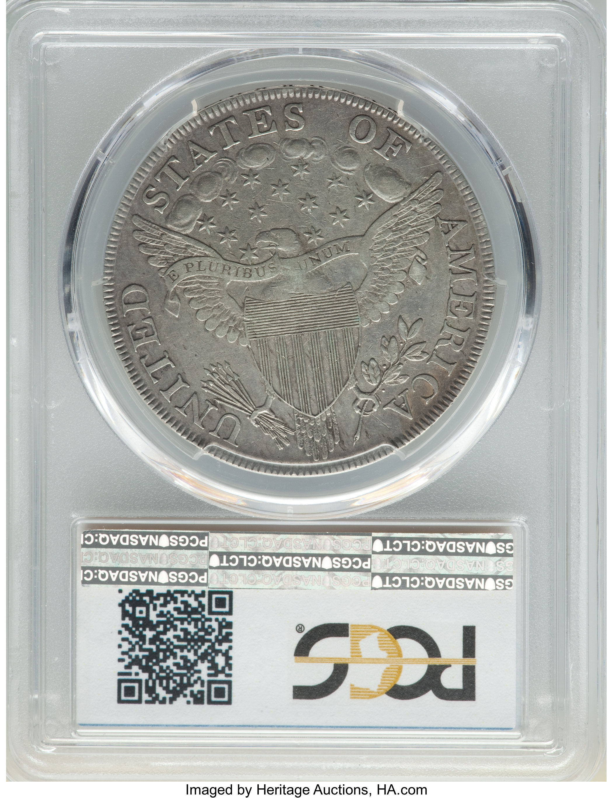 1798 $1  Large Eagle, Pointed 9, Close Date, B-31, BB-115 VF30 thumbnail 18