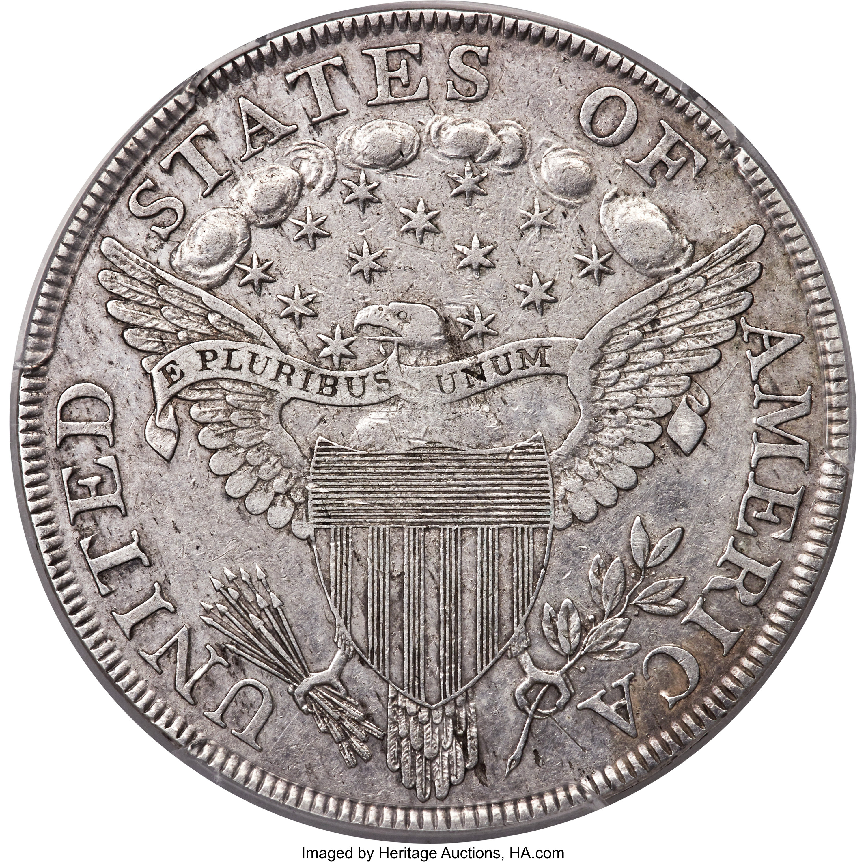 1798 $1  Large Eagle, Pointed 9, Close Date, B-31, BB-115 VF30 thumbnail 19