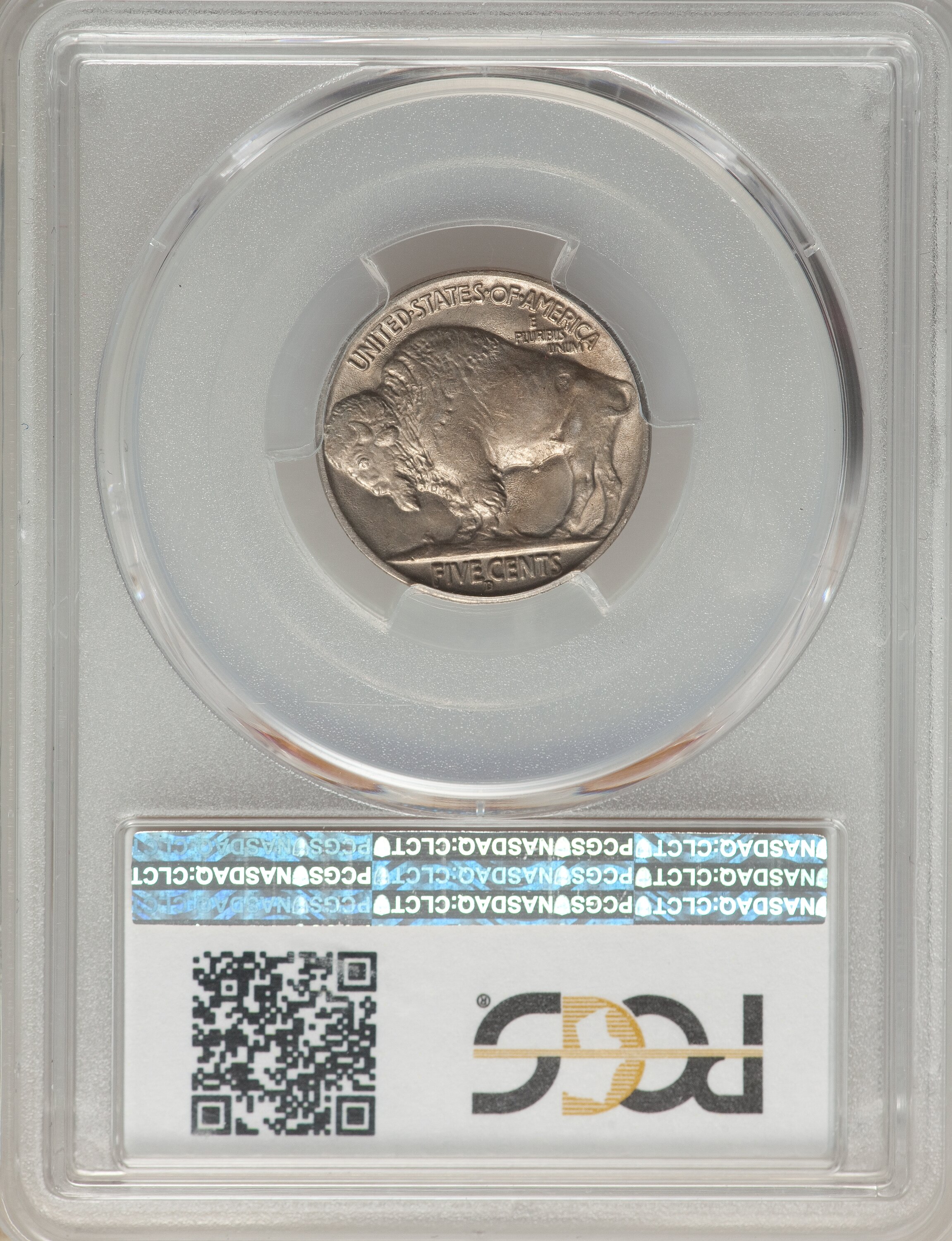 1938-D/S 5c Buffalo, OMM, FS-512 VG10 thumbnail 2