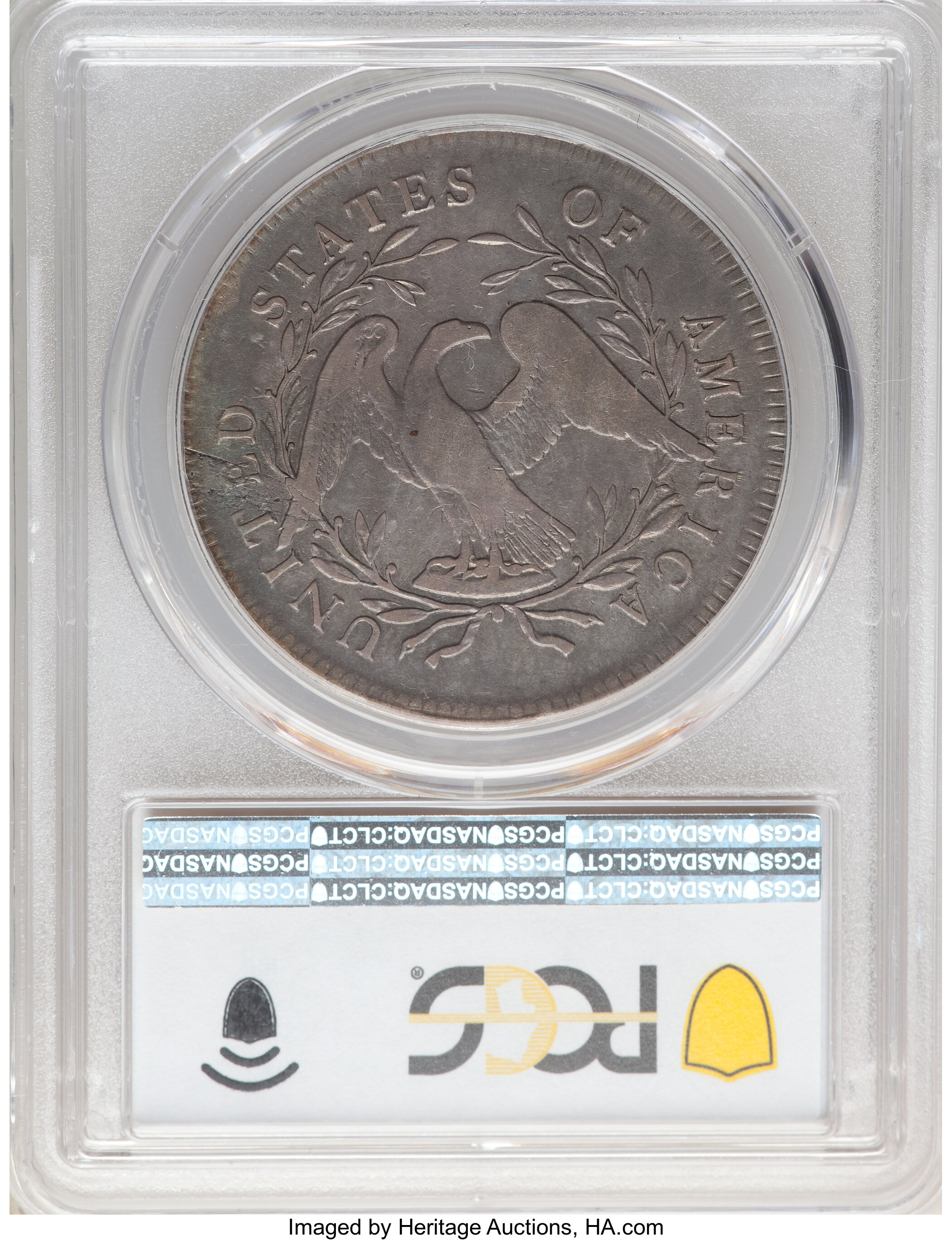 1795 $1  Flowing Hair, 2 Leaves, B-9, BB-13 P1 thumbnail 12